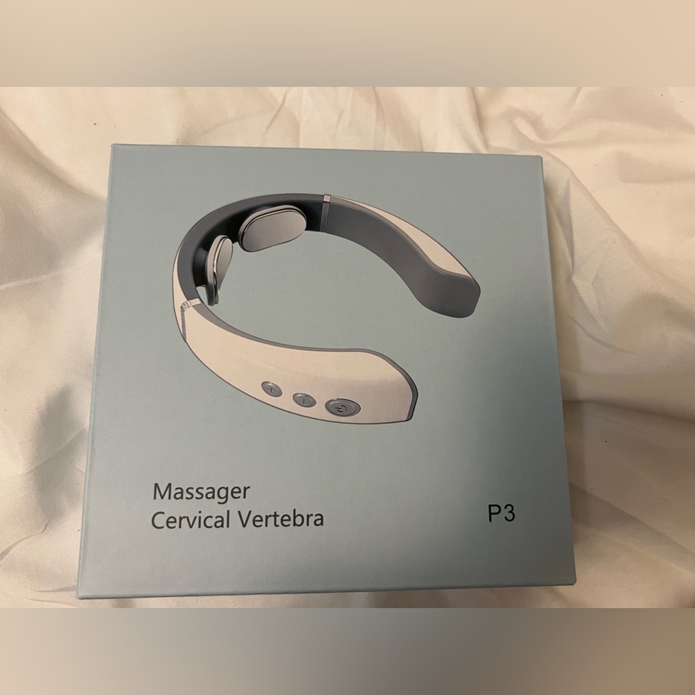 Cervical Vertebra Massager in Gray